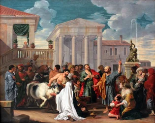 Paulus und Barnabas in Lystra